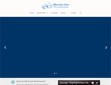 Tablet Screenshot of mountainviewmushrooms.com